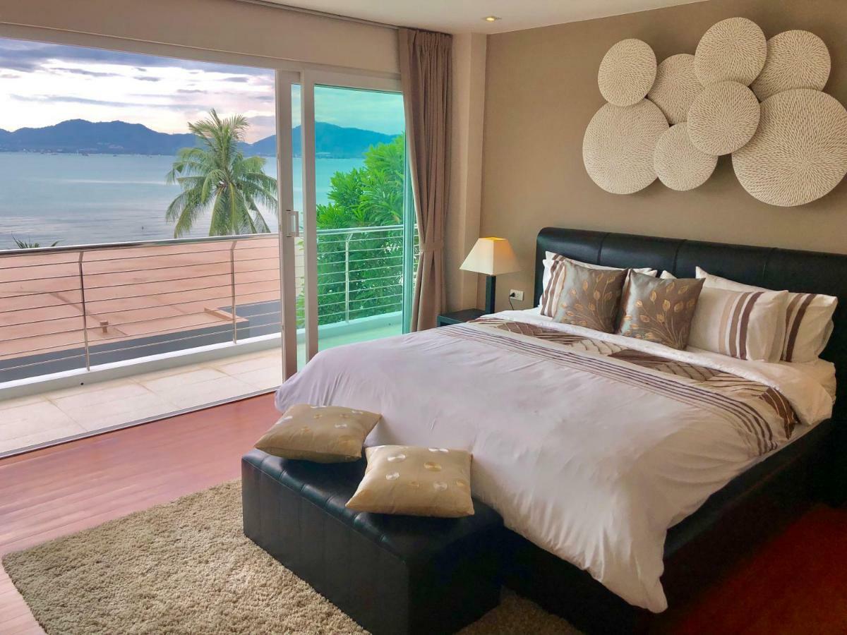 D-Lux 4 Bed Beachfront Apartment With Sea View Panwa Beach Esterno foto