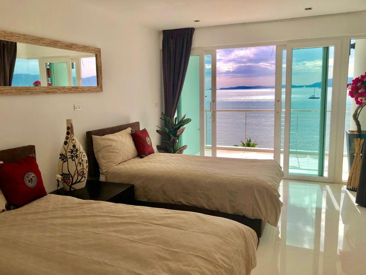 D-Lux 4 Bed Beachfront Apartment With Sea View Panwa Beach Esterno foto