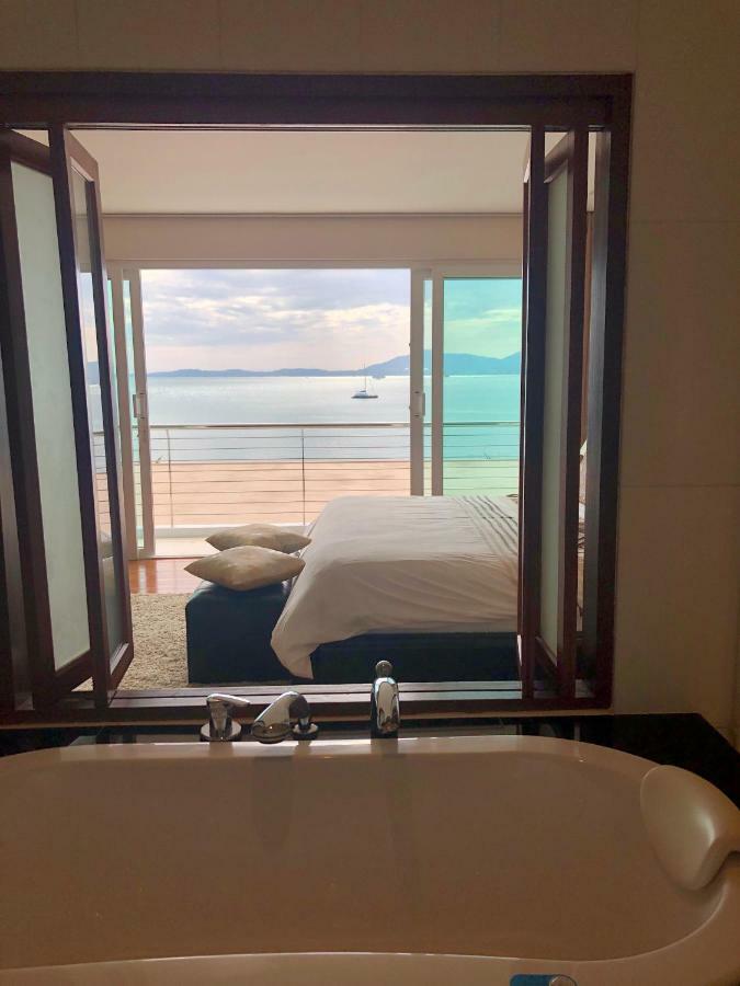 D-Lux 4 Bed Beachfront Apartment With Sea View Panwa Beach Esterno foto