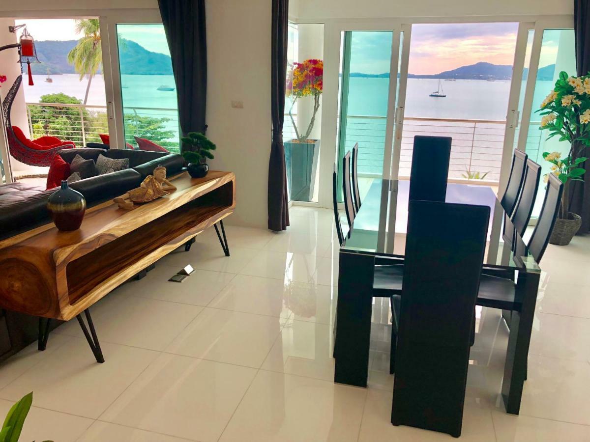 D-Lux 4 Bed Beachfront Apartment With Sea View Panwa Beach Esterno foto